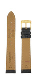 Pasek Tissot T600013357 do zegarka Tissot GOLDRUN / Czarny / 18 mm