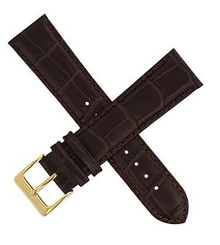 Pasek do zegarka Atlantic /Brązowy/22 mm