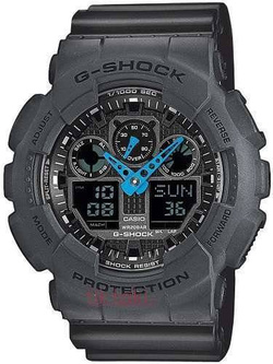 Bezel do zegarka Casio G-Shock GA-100C-8AER, GA-100, GR-8900, GA-110, GD-100, GD-110, GA-120, GD-120, GAX-100 (10455898) Antracytowy matowy matowy