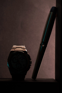 Zegarek Balticus PERUN Moonphase Chrono Meteoryt