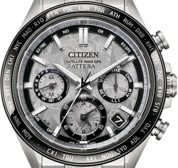 Zegarek męski Citizen ATTESA Satellite Wave Solar Titanium CC4076-65A