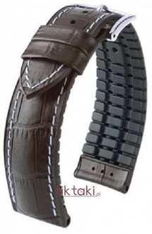 Pasek Hirsch do zegarka George L 20 mm / Brązowy 0925128010-2-20