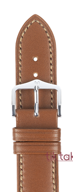 Pasek Hirsch do zegarka Kent Artisan L 22 mm /Brązowy 01002070-2-22