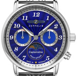 Zegarek Zeppelin New Captain`s Line Moonphase 8639M-3