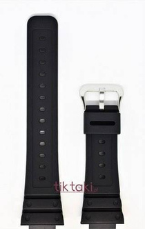 Pasek do zegarka Casio DW-5000,DW-5600, DW-5700 (10512401) Czarny