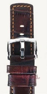 Pasek Hirsch do zegarka Grand Duke L 22 mm /Brązowy 02528010-2-22