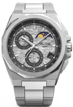 Zegarek Balticus PERUN Moonphase Chrono Meteoryt
