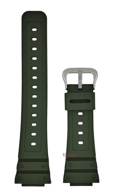 Pasek do zegarka Casio DW-5610 (10606814) Zielony