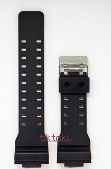 Pasek do zegarka Casio GA-110HR-1A (10532291)/ Czarno-czerwony