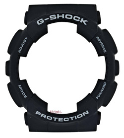 Bezel do zegarka Casio G-Shock GA-100-1A4, GA-100, GR-8900, GA-110, GD-100, GD-110, GA-120, GD-120, GAX-100 (10347585 / 10366706) Czarny matowy