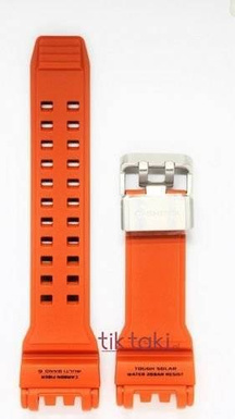 Pasek do zegarka Casio GPW-1000-4A (10509505) /Pomarańczowy