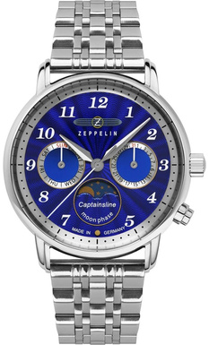 Zegarek Zeppelin New Captain`s Line Moonphase 8639M-3