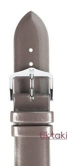 Pasek Hirsch do zegarka Diva M 18 mm /Srebrny 01536138-2-18