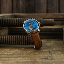 Zegarek Zeppelin Mediterranee Open Heart Automatic 9666-3