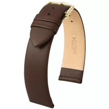 Pasek Hirsch do zegarka Italocalf M 12mm /Brązowy 17802010-1-12
