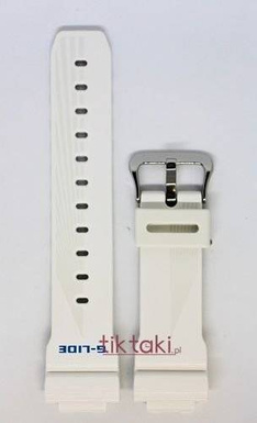 Pasek do zegarka Casio GLX-6900-7 (10356971) biały