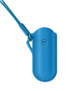 Scyzoryk Victorinox Classic SD, czarny w zestawie ze skórzanym etui 0.6223.3G2