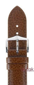 Pasek Hirsch do zegarka Kansas M 14mm /Brązowy 01502110-1-14