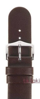 Pasek Hirsch do zegarka Scandic L 18 mm /Brązowy 17872010-2-18