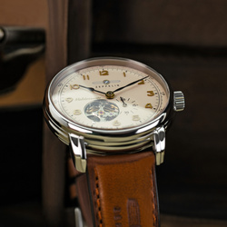 Zegarek Zeppelin Mediterranee Open Heart Automatic 9666-5