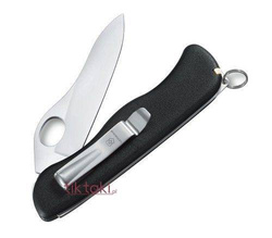 Scyzoryk Victorinox scyzoryk Sentinel Clip M,  czarny z klipsem 0.8416.M3