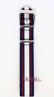 Pasek do zegarka Timex Weekender TW7C06900 PW7C06900 /Red-White-Blue