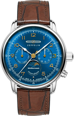 Zegarek Zeppelin 100 Jahre Mediterranee Moonphase 9636-3