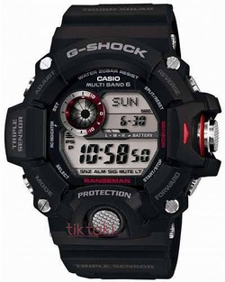 Bezel do zegarka Casio G-Shock GW-9400-1ER, GW-9400 (10455284) Czarny matowy