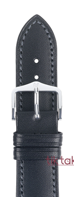 Pasek Hirsch do zegarka Kent Artisan L 20 mm /Czarny 01002050-2-20