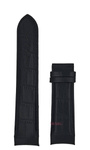Pasek Tissot T610028594 do zegarka Tissot Couturier Automatic T035627  / Czarny / 24 mm