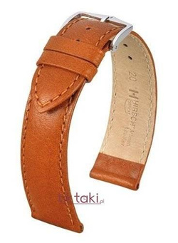 Pasek Hirsch do zegarka Forest Artisan 18 mm /Brązowy